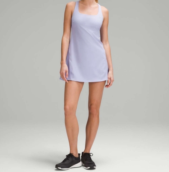 lululemon athletica Dresses & Skirts - ⭐️NWT - Lululemon Lilac Smoke Lightweight Racerback Tennis Dress